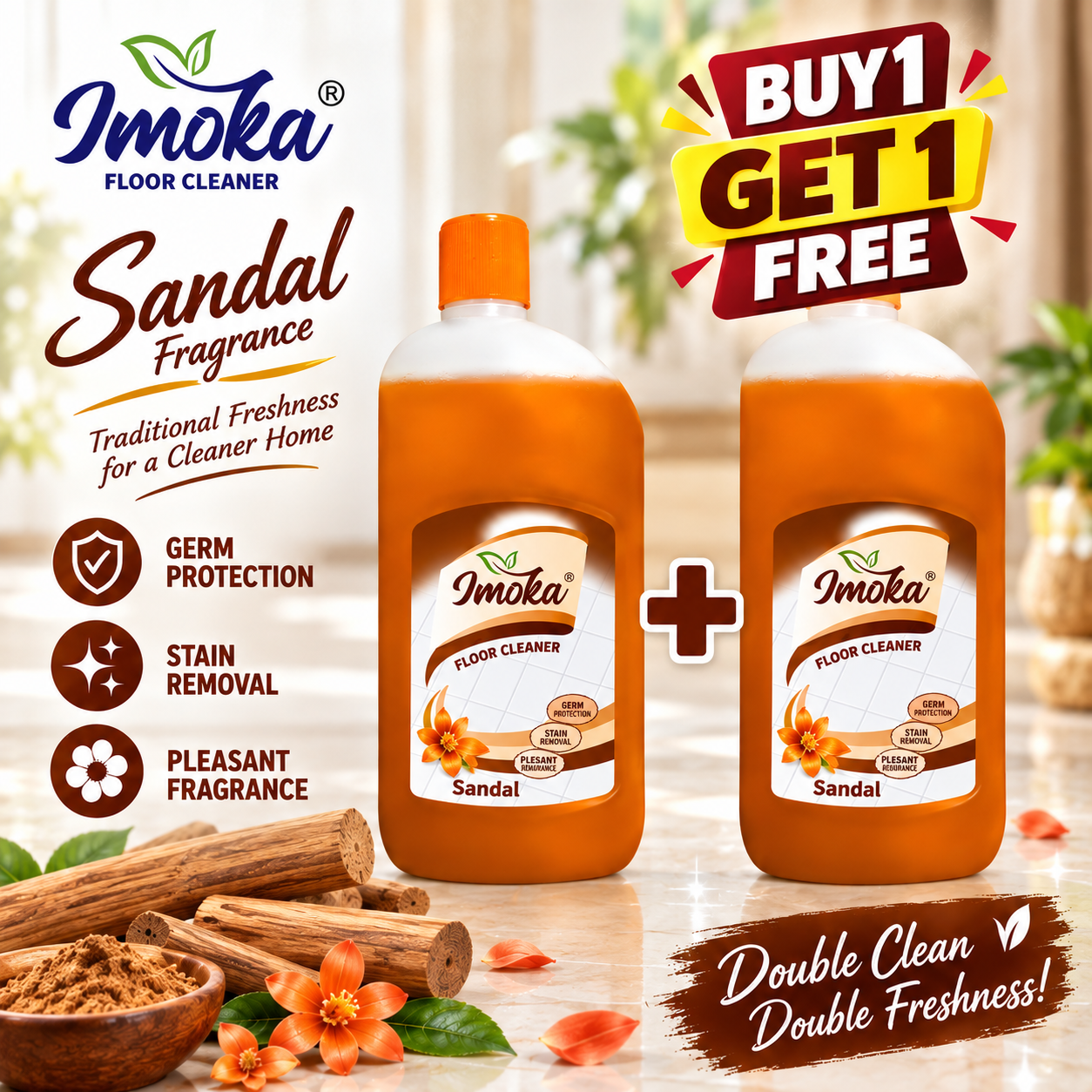 Imoka Floor Cleaner Sandal 500ml