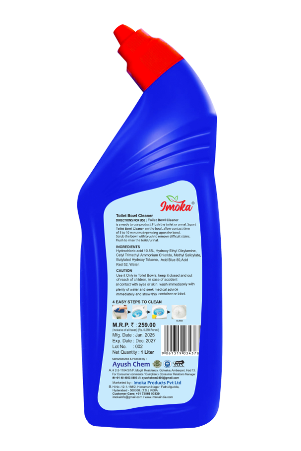 Imoka Toilet Cleaner Rose 1L - Image 2
