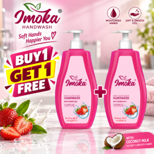 Imoka Handwash Strawberry 400ML